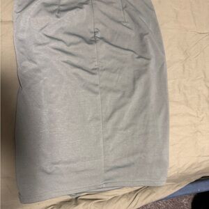 Elegant Gray Women's Skirt